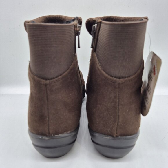 Romika Women's Size 37 EU US 6 Top Dry Tex Waterpoof Ankle Booties  Brown (11) - Picture 3 of 9